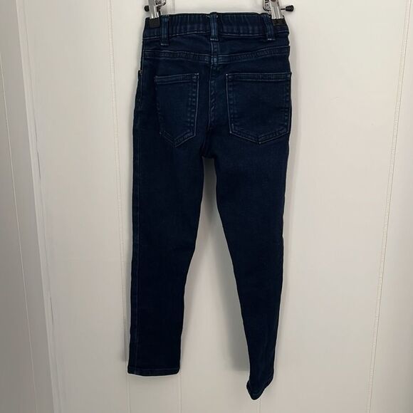 Girls Crewcuts Stretch Skinny Jeans Dark Wash Size 6 - Picture 3 of 3
